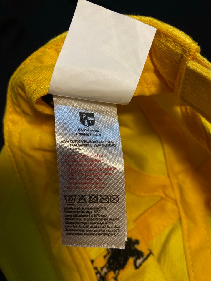 USPA Sarı Parlak Kadın Şapka - Görsel 4