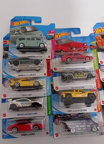 HotWheels koleksiyonluk arabalar