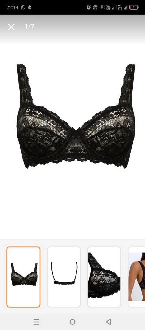 Defacto Fall in Love Dantelli Telli Tişört Sütyeni Bralet - Görsel 3