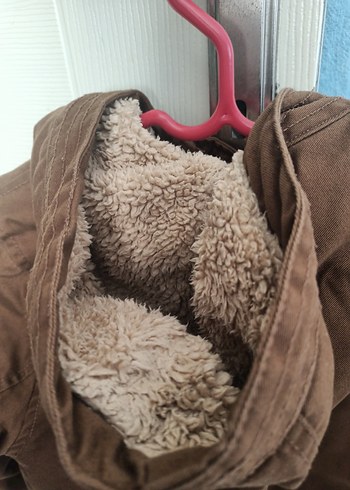 Kahverengi Erkek Çocuk Düğmeli Keten Ceket - Görsel 6