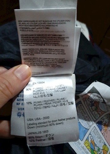 Kuş tüyü dolgulu mont - Görsel 12