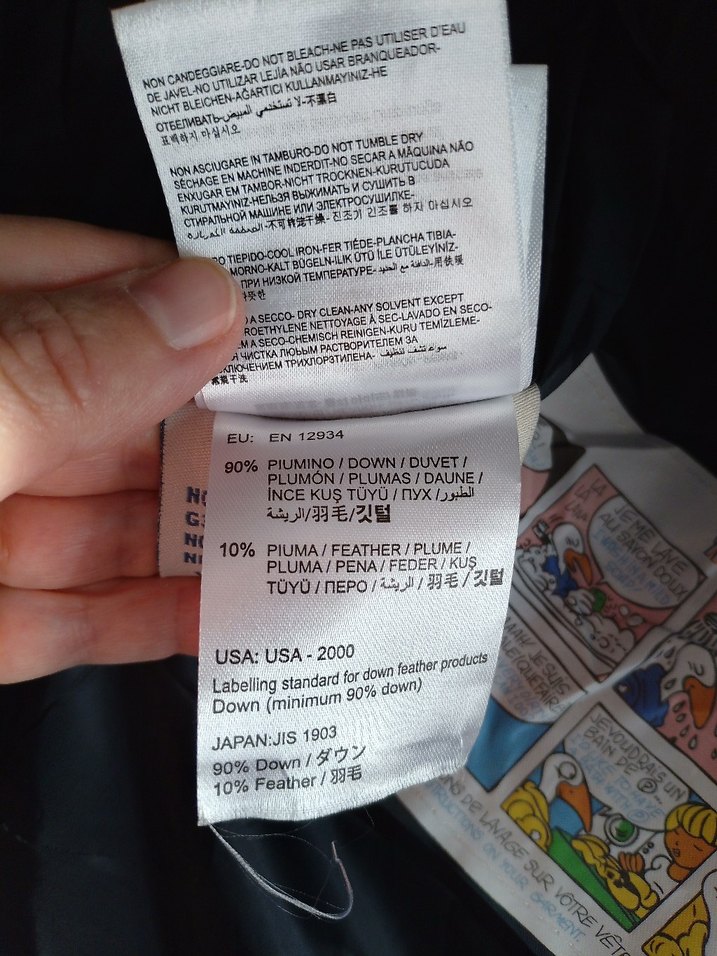 Kuş tüyü dolgulu mont - Görsel 5