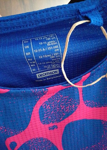 Kız Çocuk Renkl spor tişört - Görsel 2