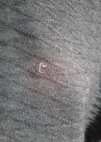 Gri Erkek yünlü kazak - Görsel 6