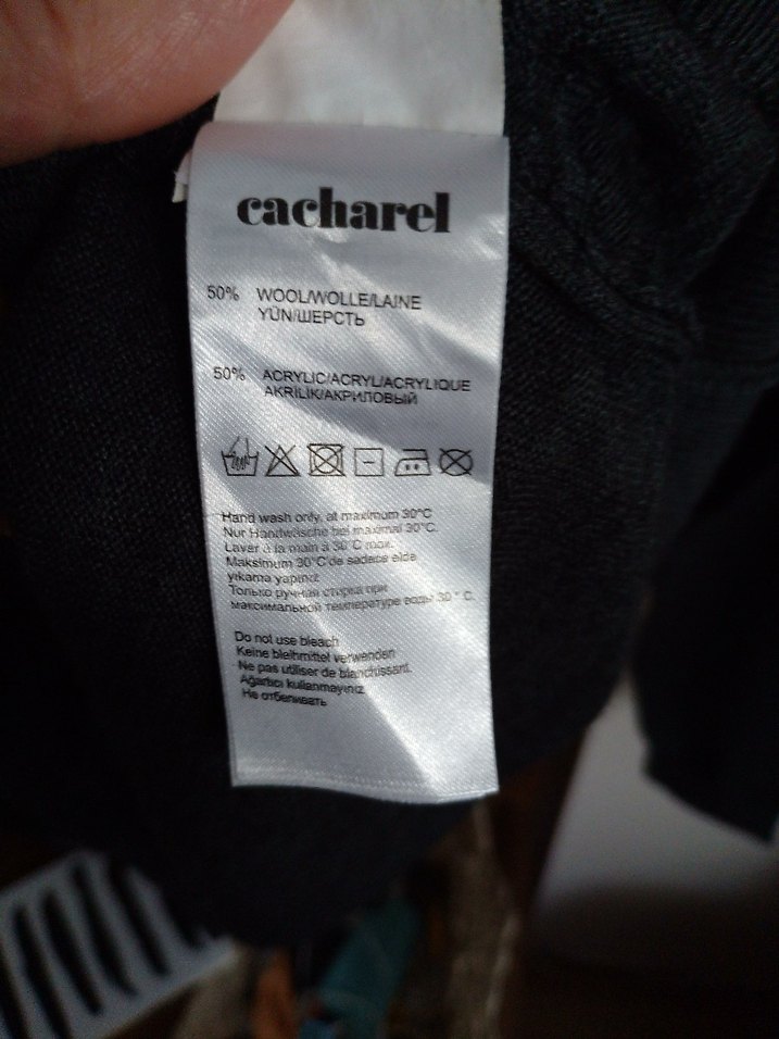 Gri Erkek yünlü kazak - Görsel 3