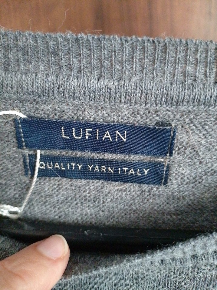 Gri erkek yünlü kazak - Görsel 2