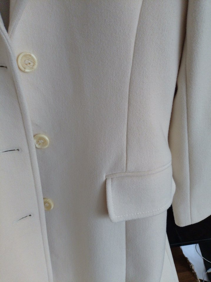 Yünlü kısa manto - Görsel 3