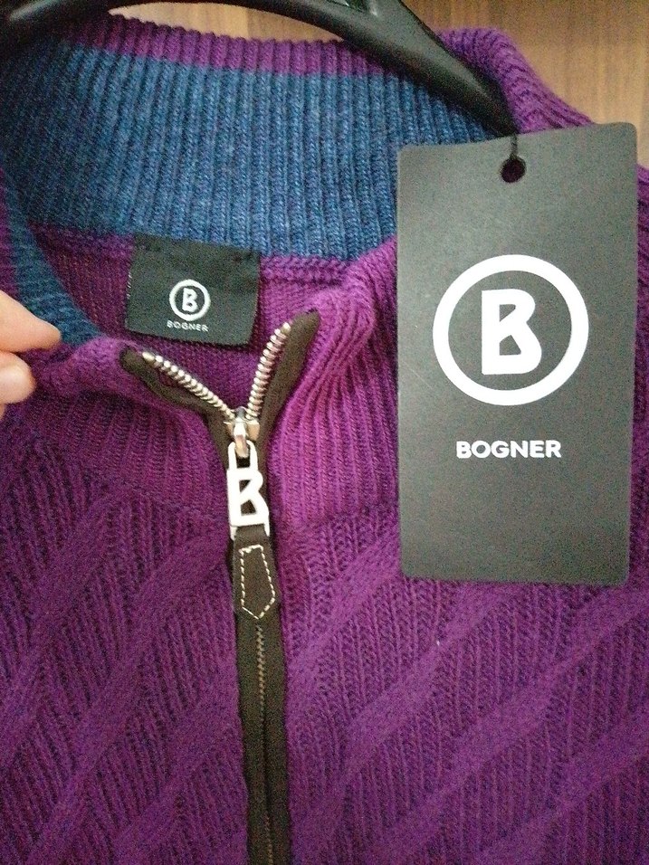 Bogner saf yün kazak - Görsel 2