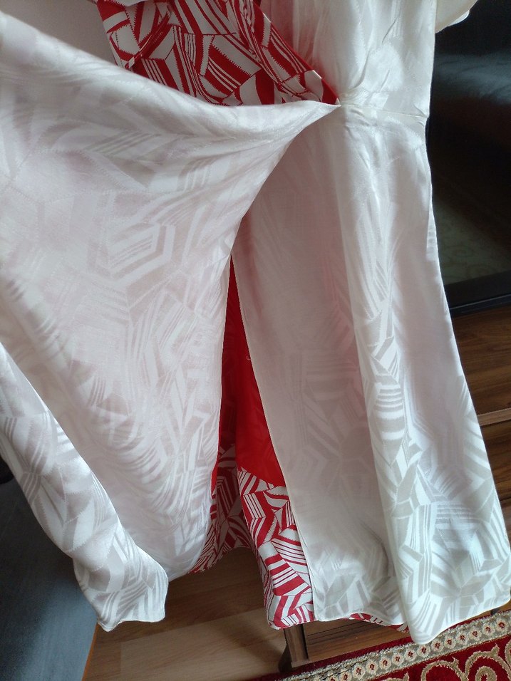 Kırmızı muhteşem elbise - Görsel 5