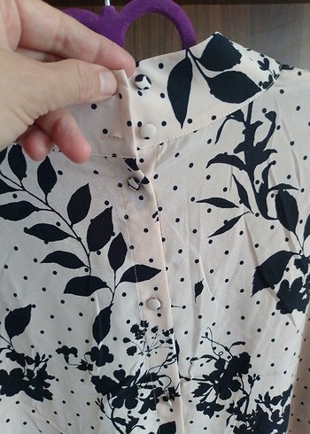 İpek H&M bluz - Görsel 6