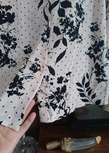 İpek H&M bluz - Görsel 7