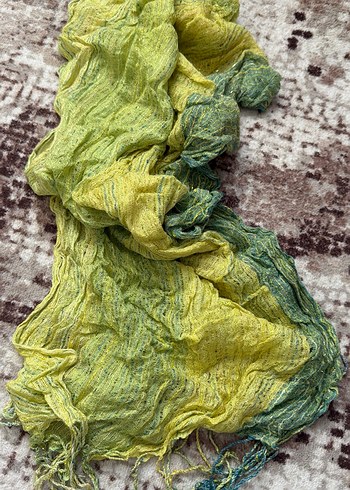 Bohem Kadın Keten Şal - Görsel 2