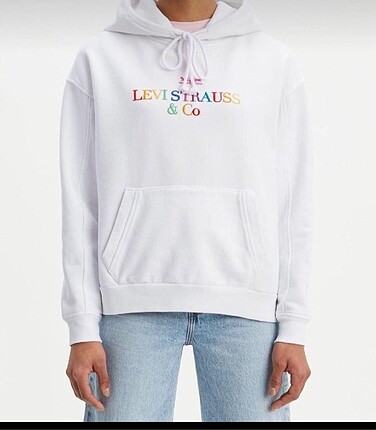 Levis Kadın Sweatshirt Yepyeni