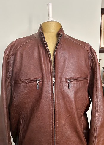 Derimod markanın orijinal erkek deri ceketi - Görsel 2