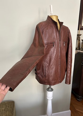 Derimod markanın orijinal erkek deri ceketi - Görsel 4