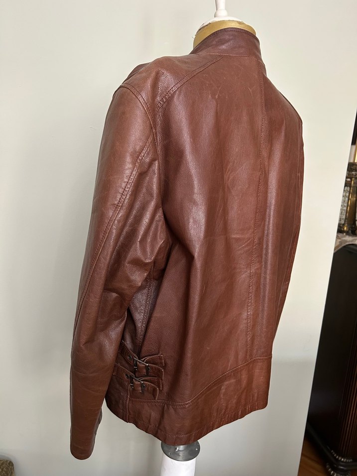 Derimod markanın orijinal erkek deri ceketi - Görsel 5