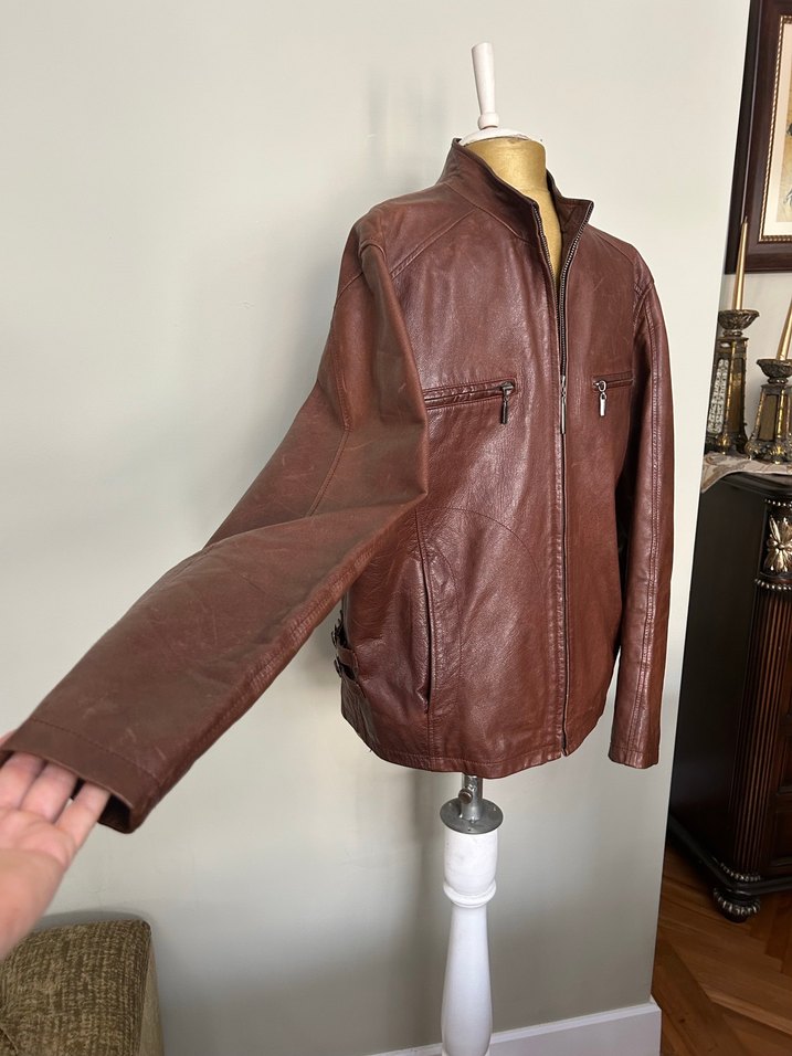 Derimod markanın orijinal erkek deri ceketi - Görsel 4
