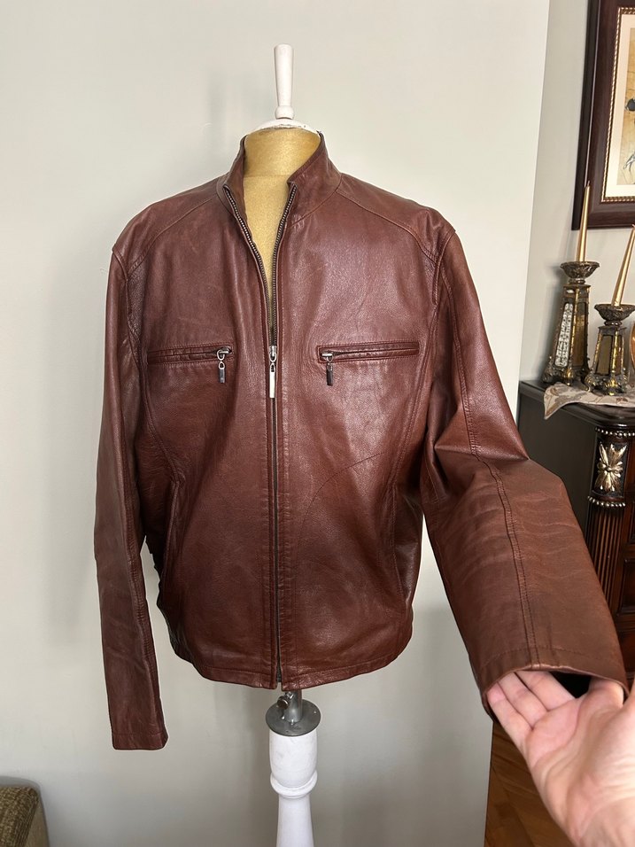 Derimod markanın orijinal erkek deri ceketi - Görsel 3