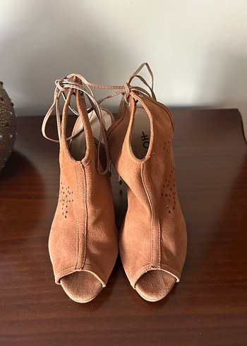 Hotiç markanın süet platform ayakkabısı - Görsel 3