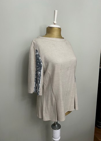 Derishow markanın bej bluzu - Görsel 3