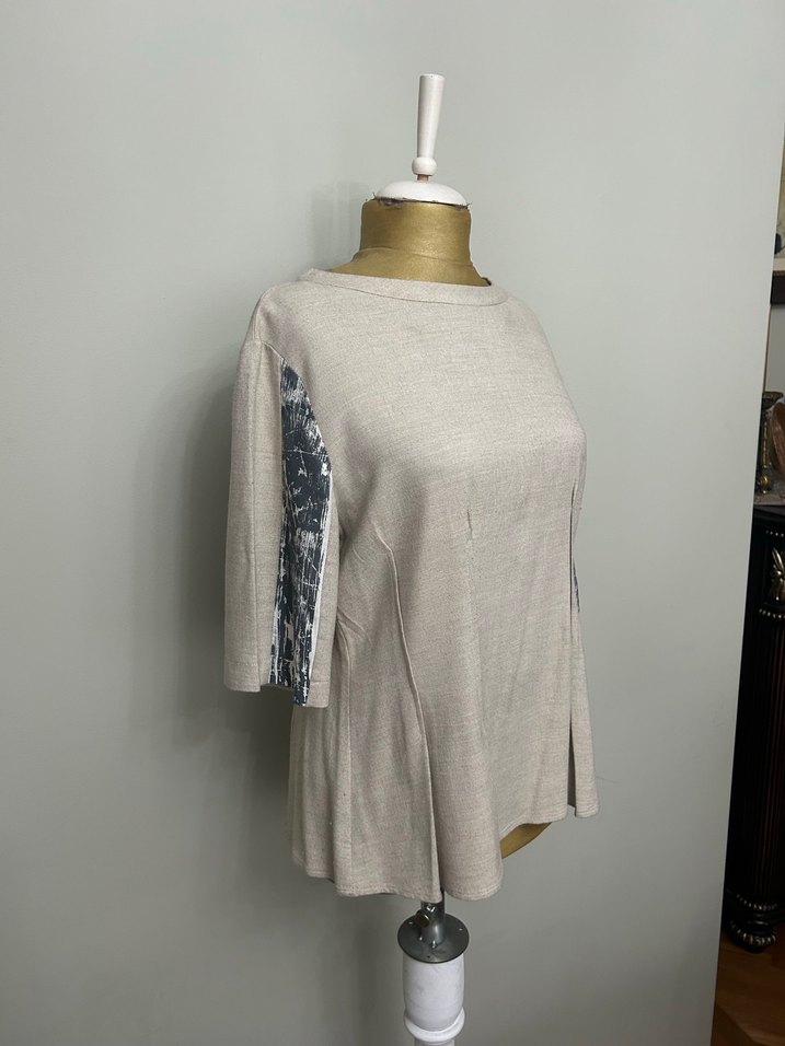 Derishow markanın bej bluzu - Görsel 3