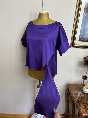 Derishow Derishow markanın mor renk bluzu