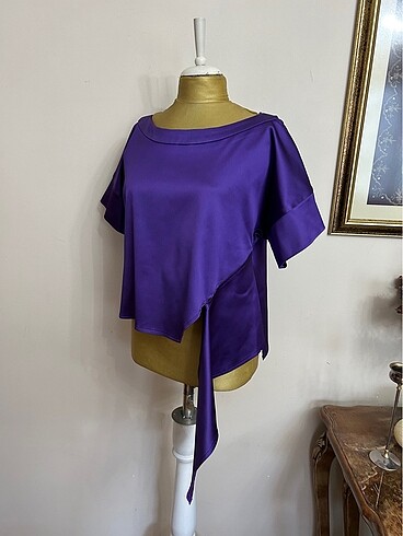 xl Beden Derishow markanın mor renk bluzu
