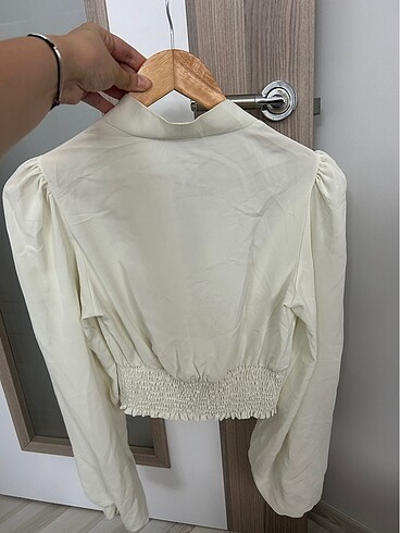 Crop gömlek - Görsel 5