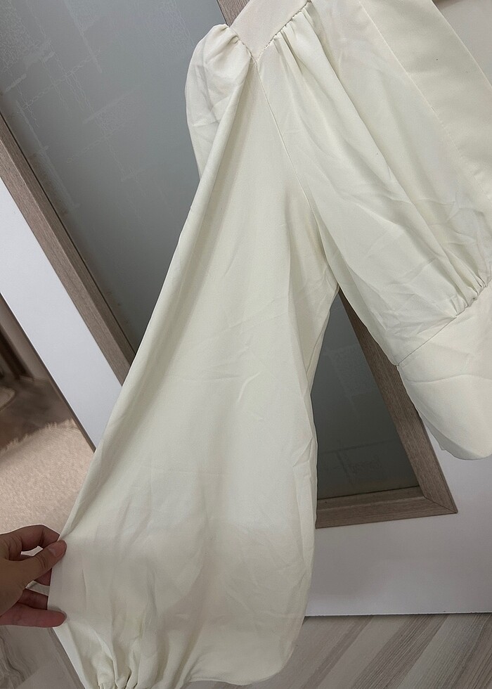 Crop gömlek - Görsel 3