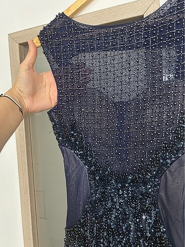 Taşlı abiye - Görsel 7