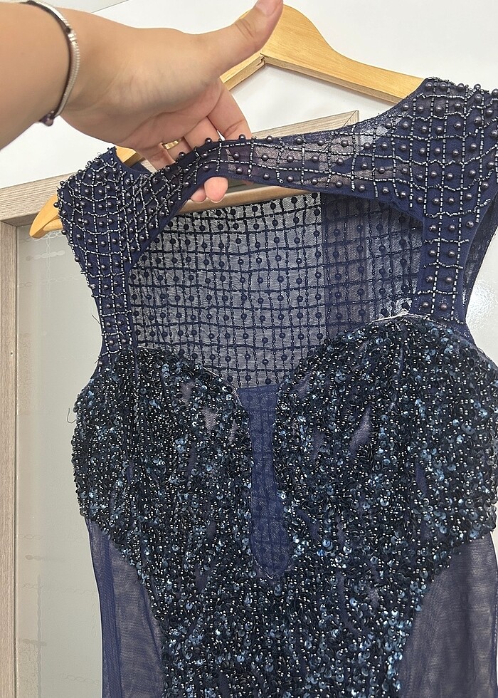 Taşlı abiye - Görsel 3