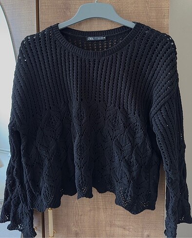 Zara Triko Dantelli Kazak