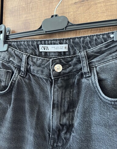 Zara Straight Fit Jeans Kot Pantolon