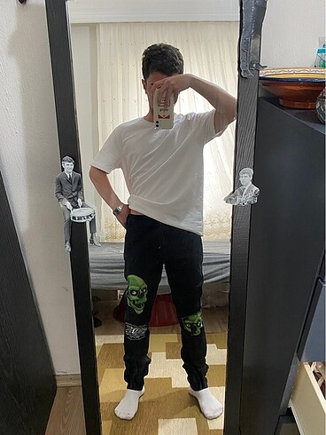 Supreme Skull ve Bandana Detay Designer Jean Pislick ed hardy ti