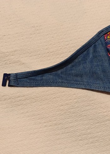 Penti Bohem Çok Renkli Bağcıklı Bikini Üstü