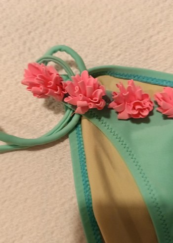 Penti Turkuaz Renkli Fırfırlı Bikini Altı