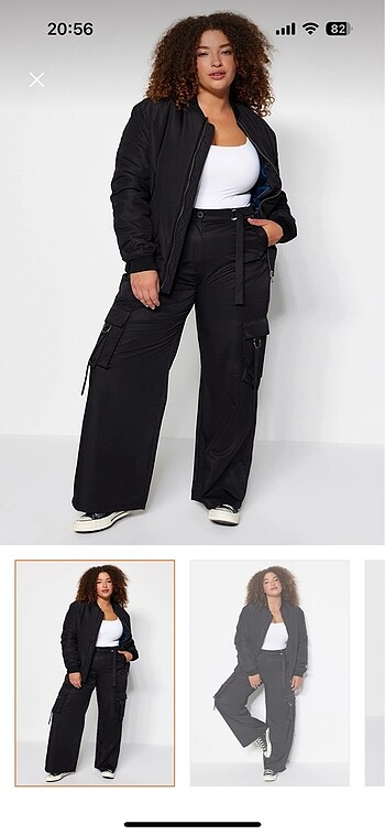 Wide Leg Paraşüt Dokuma