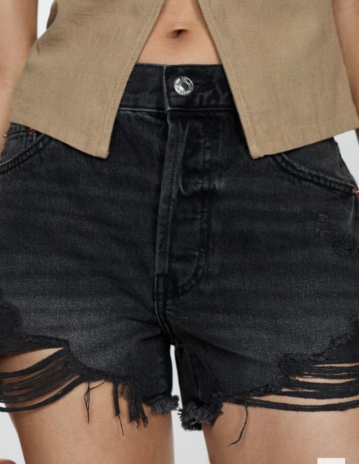 Mango kot şort - Görsel 2