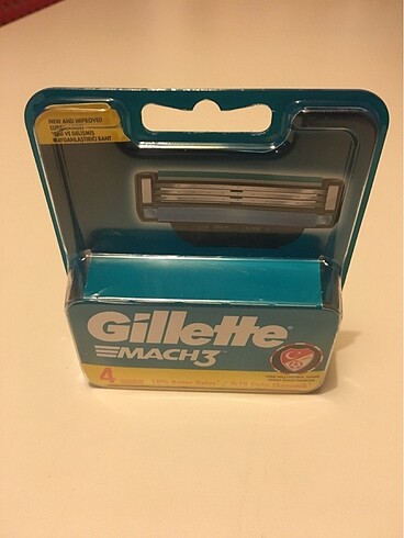 Beden Gillette Mach3 4'lü sıfır paket