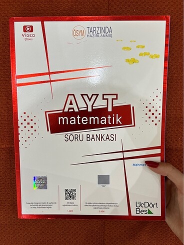 345 Yayınları AYT Matematik soru bankası