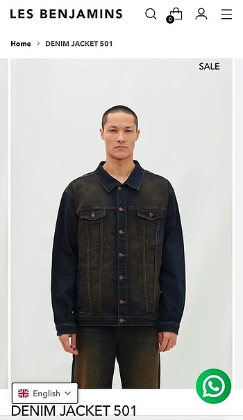 Les Benjamins Rhinstone Denim