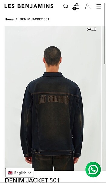 Les Benjamins Les Benjamins Rhinstone Denim