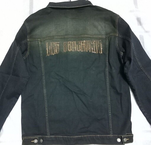 s Beden çeşitli Renk Les Benjamins Rhinstone Denim