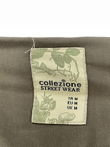 m Beden haki Renk Collezione Kot Ceket %70 İndirimli.