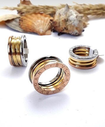 Bvlgari Çelik yüzük
