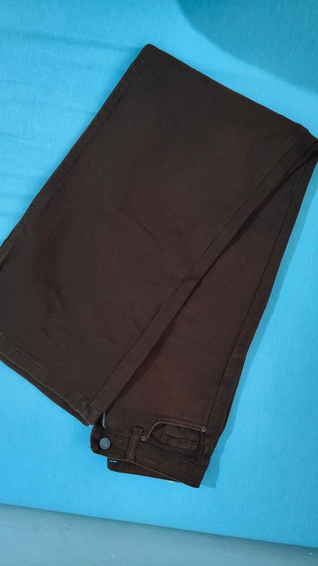 Kahverengi  skinny Jean - Görsel 2