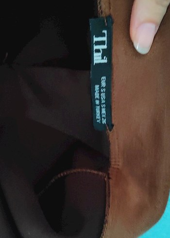 Kahverengi Süet Mini Etek - Görsel 3