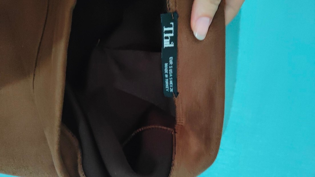 Kahverengi Süet Mini Etek - Görsel 3