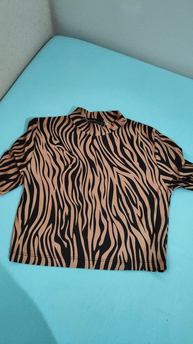 Zebra Desenli Siyah Yoga Kayışı - Görsel 2