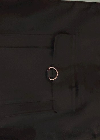 Siyah Fermuarlı Minimalist Kadın Çantası - Görsel 3